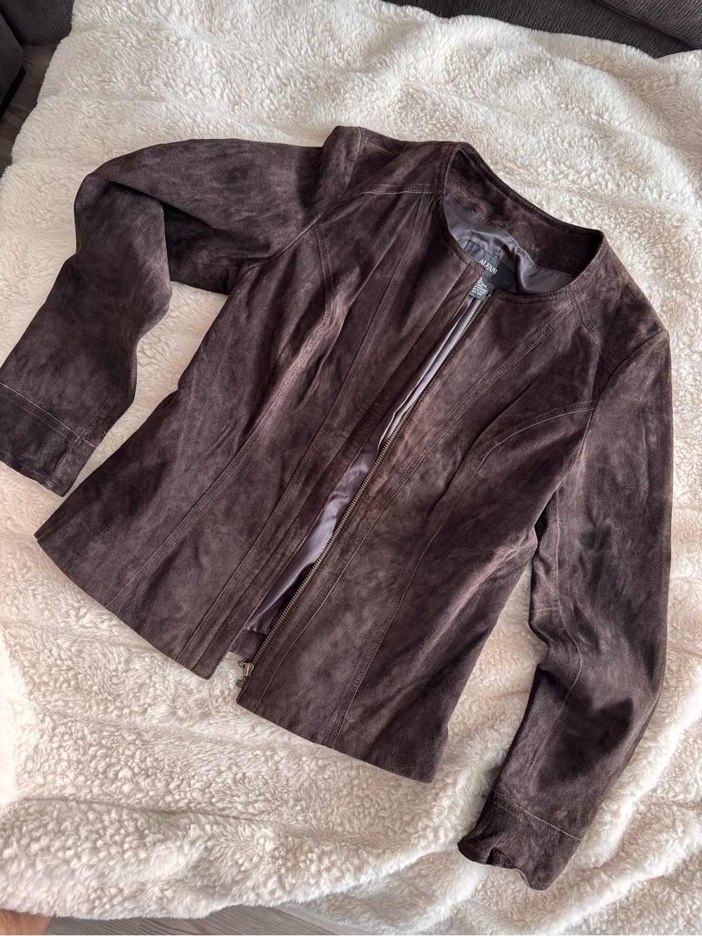 Suede jacket - like new